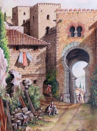 Behind the Gate of Granada c16th century.